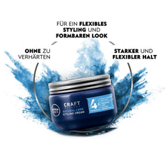 NIVEA MEN Crème coiffante — texture onctueuse, facile à appliquer pour un résultat naturel.
