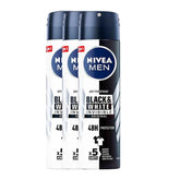 NIVEA Men Invisible Original spray bottle offering long-lasting protection and a fresh scent.