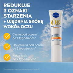 NIVEA Q10 Crème Yeux — contour des yeux plus ferme et regard lumineux.