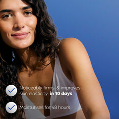 Logo Q10 sur le flacon NIVEA Q10 Energy Plus.
