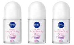 NIVEA roll-on éclaircissant 25 ml, flacon compact pour fraîcheur quotidienne