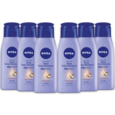 Flacon NIVEA Shea Nourish, lot de 6, hydratation durable.