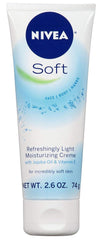 NIVEA Soft crème hydratante, application quotidienne facile