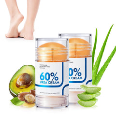 NIZENTA bâton soin pieds 60% urée, hydratation rapide et exfoliation douce.