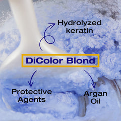 DiColor Blonde huile d'argan protège les cheveux et réduit la sécheresse.