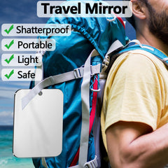 NKJVE Miroir de douche anti-buée mural offre un rasage net.
