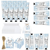 Nlicrst crème mains fleurs bleues hydratation légère pour invités