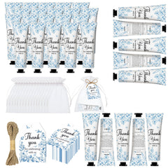 Nlicrst crème mains fleurs bleues hydratation légère pour invités