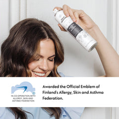 No nothing Sèche-cheveux vegan et hypoallergénique pour une routine quotidienne.