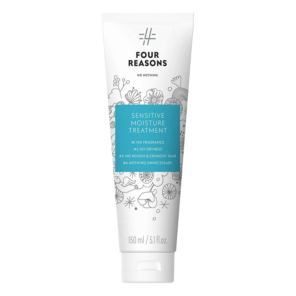 No Nothing traitement sensible hydratant en bouteille, douceur hydratante pour cheveux secs.