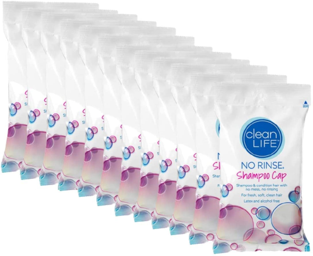 No-Rinse Cap en action pendant l’application sans eau.