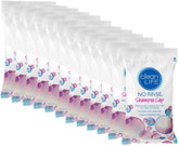 No-Rinse Cap en action pendant l’application sans eau.