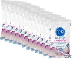 No-Rinse Cap en action pendant l’application sans eau.