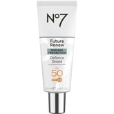 No7 Future Renew Defense Shield, bouteille SPF50 pour protection légère du visage