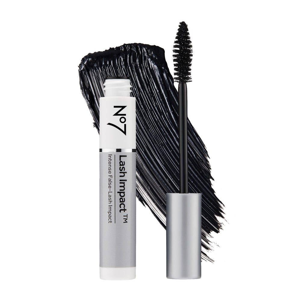 No7 Mascara Impact avec brosse cône surdimensionnée pour volume immédiat des cils