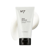 No7 Microdermabrasion Total Renewal jar close-up shows gentle exfoliation for radiant skin