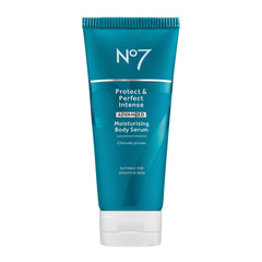 No7 Protect & Perfect: flacon élégant de sérum corporel pour hydratation durable