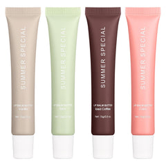 Nobeka baume lèvres kit emballage élégant et portable pour hydratation en déplacement.