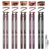 Noerrors crayon gel pour les yeux noir et prune, trait précis longue tenue.