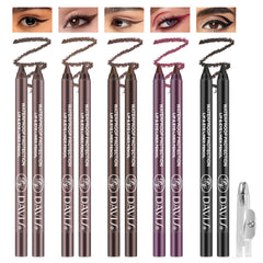 Noerrors crayon gel pour les yeux noir et prune, trait précis longue tenue.