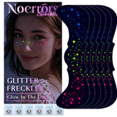Noerrors taches de rousseur arc-en-ciel visibles sous UV, effet lumineux.