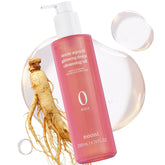 NOONI Snow Aqua 0 Ginseng, bouteille transparente, purifie la peau en douceur.