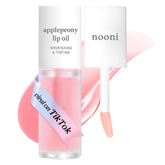 NOONI Huile lèvres Applepeony flacon compact prêt pour déplacement