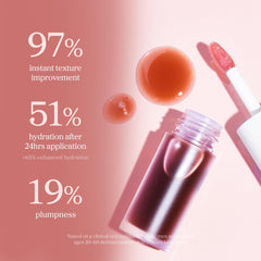 Texture NOONI, hydratation durable sur les lèvres tout au long de la journée.