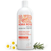 Conditionneur Nora Ross ail sesame, bouteille visible, hydratation en profondeur.