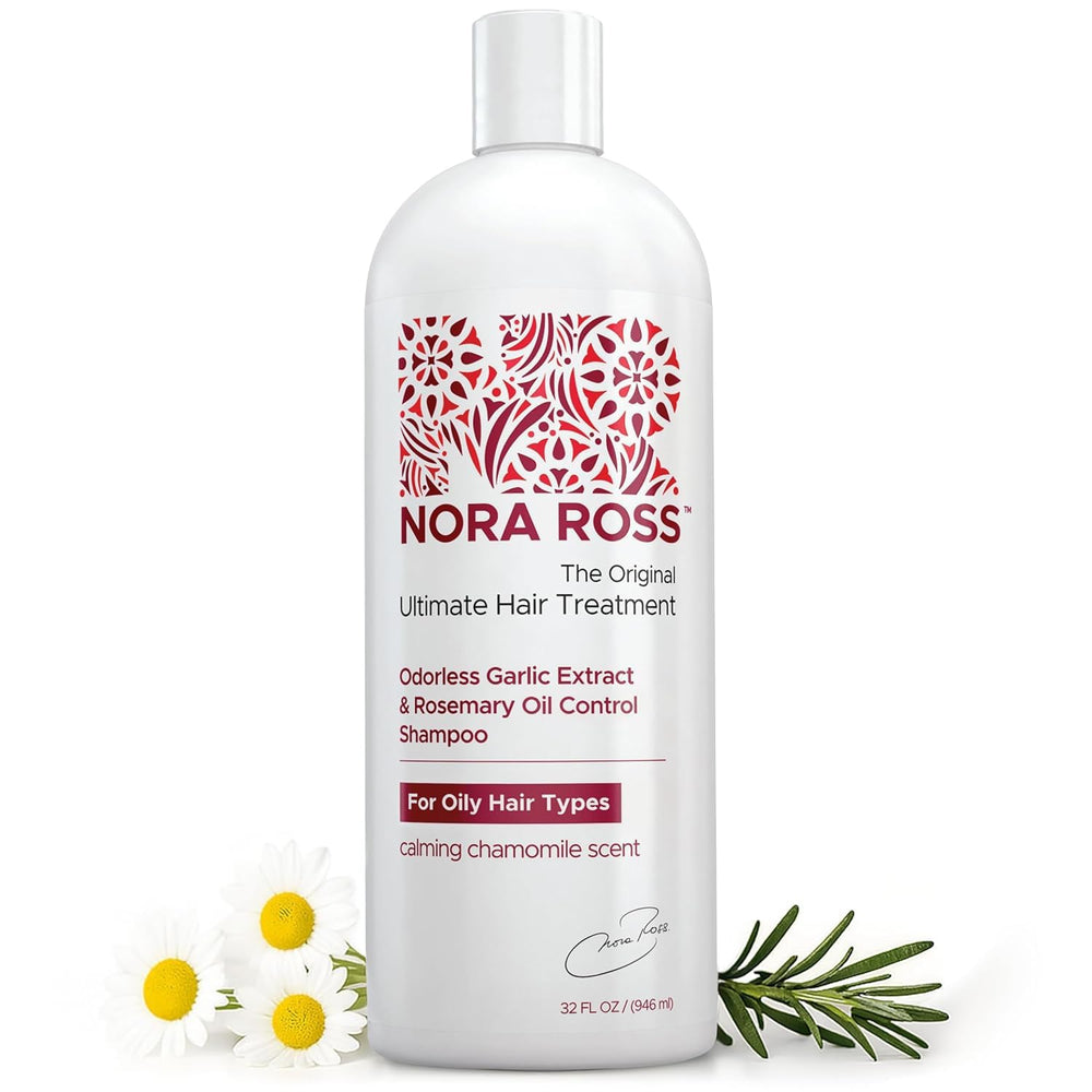 Nora Ross Shampoing Clarifiant – Bouteille purifie le cuir chevelu et élimine les résidus.