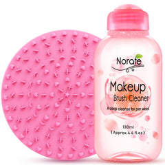 Norate solution nettoyante pinceaux maquillage pour un nettoyage en douceur et efficace