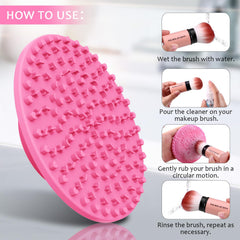 Norate tapis nettoyant pinceaux assure un rinçage en profondeur des résidus
