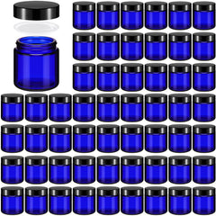Norme bocaux en verre 4 oz avec couvercle hermétique, ensemble de 48 pièces.