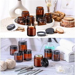 Bocaux Norme 4oz cosmétiques et épices, stockage polyvalent à domicile.