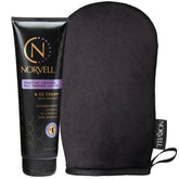 Norvell Lotion Extenseur de Teint en bouteille prolonge le bronzage et hydrate la peau.