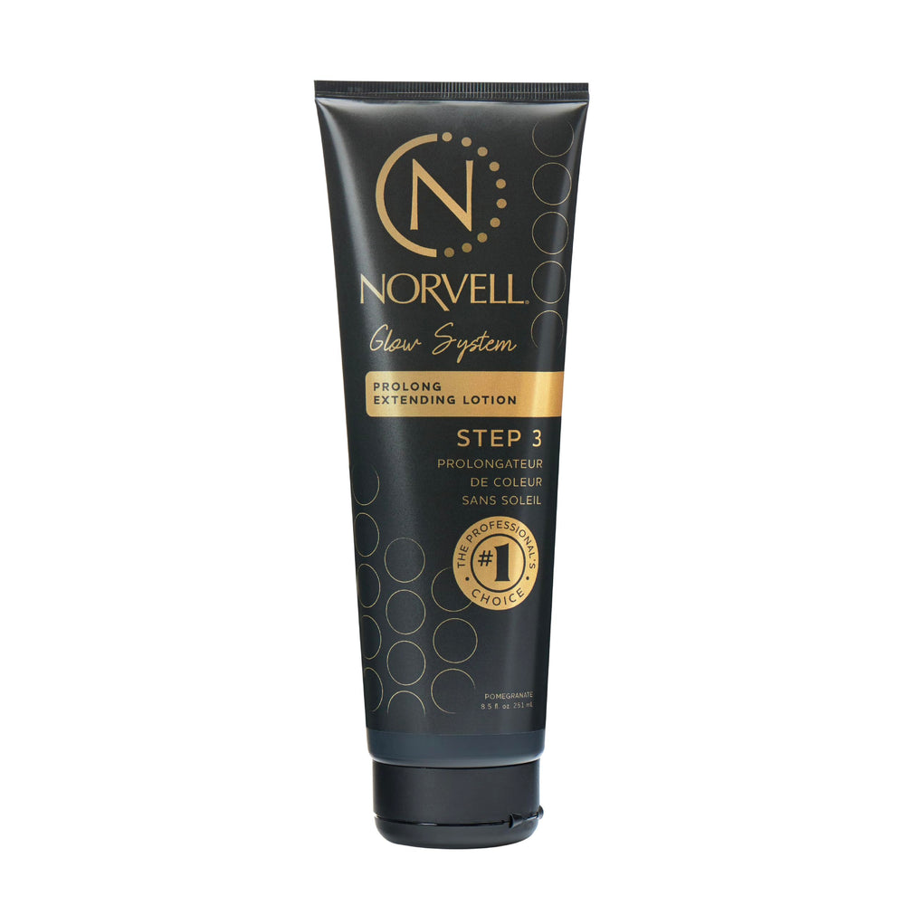 Norvell Prolong – bouteille 8,5 oz, lotion hydratante prolongeant la couleur autobronzante