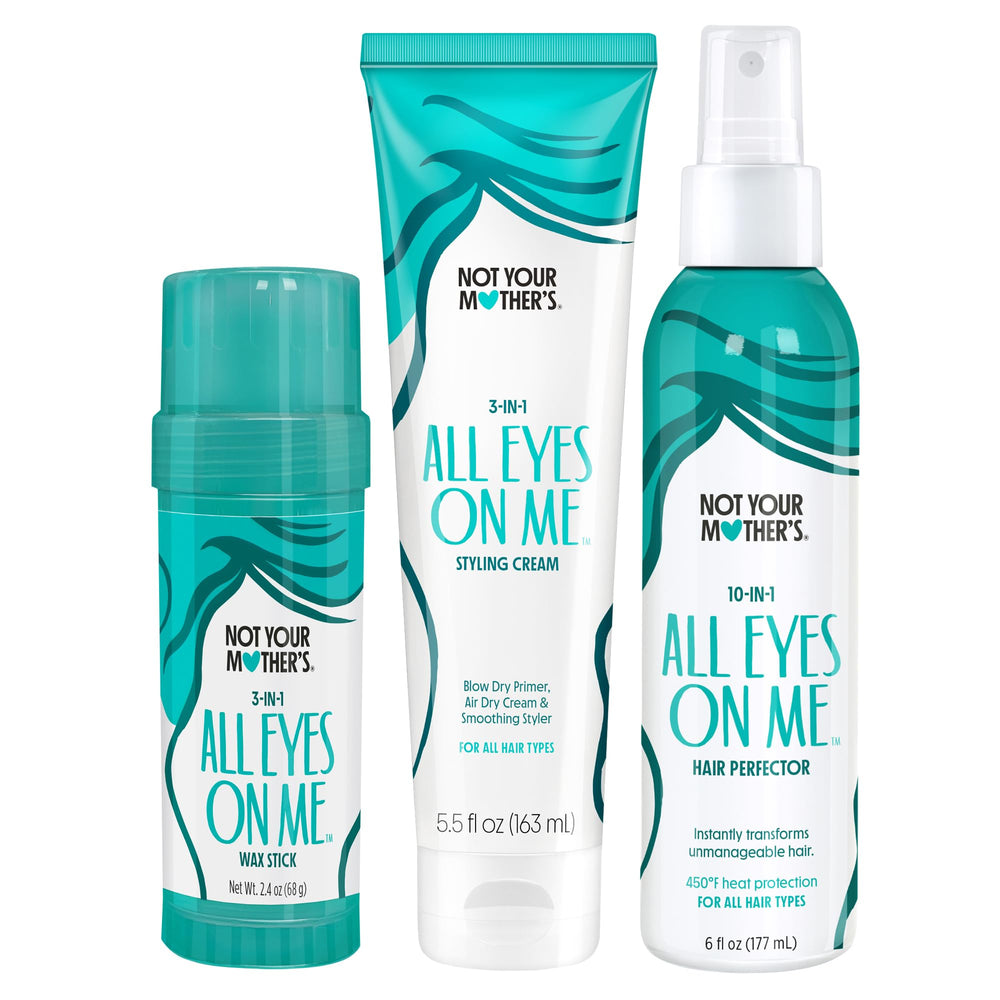 Not Your Mother's All Eyes On Me, bouteille pompe: protection UV et coiffage rapide.