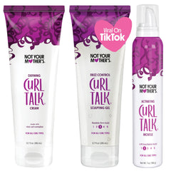 Not Your Mother's Curl Talk Crème Définition Boucles, définition nette et brillance.
