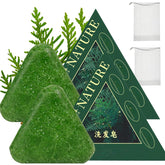 NovaCharm Shampoing Solide Vert Sept triangle : prise en main facile et lavage rapide