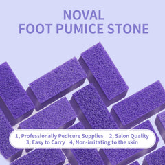 NOVAL pierre ponce pieds – exfoliation douce pour callosités sans irritation
