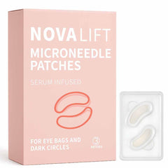 NOVALIFT MicroGlow Patchs Yeux emballage élégant prêt à offrir.