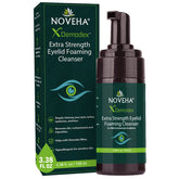 NOVEHA Demodex mousse nettoyante yeux: nettoyage en douceur et hydratation