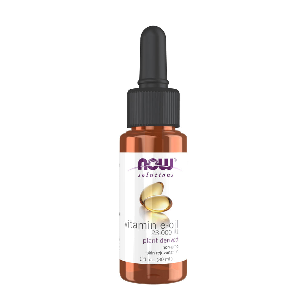 NOW Foods E-Oil favorise l’hydratation de la peau et l’éclat naturel.