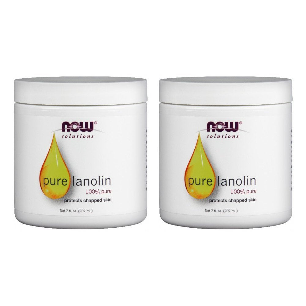 NOW Foods Lanolin Pure 7oz bottle provides moisture for very dry skin.