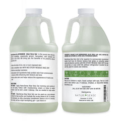 NTRSNS NaturSense Aloe Vera, application visage et cheveux, hydratation en douceur.