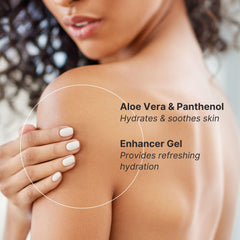 Gel d'aloe vera Nu Skin offrant une sensation fraîche et hydratante.