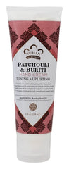 Crème mains Nubian Heritage patchouli-buriti, texture légère et absorption rapide