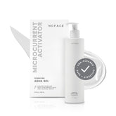 NuFACE Aqua Gel Activator montre le gel conductif prêt à optimiser le microcourant.
