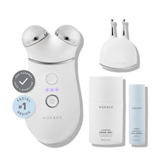 NuFACE Trinity+ appareil visage sculptant pour contours nets.