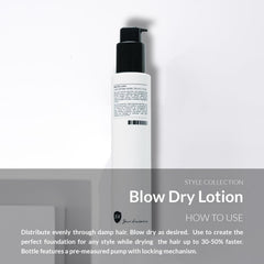 Number 4 Lotion Sèche-Cheveux: flacon en évidence, protection couleur et anti-âge.